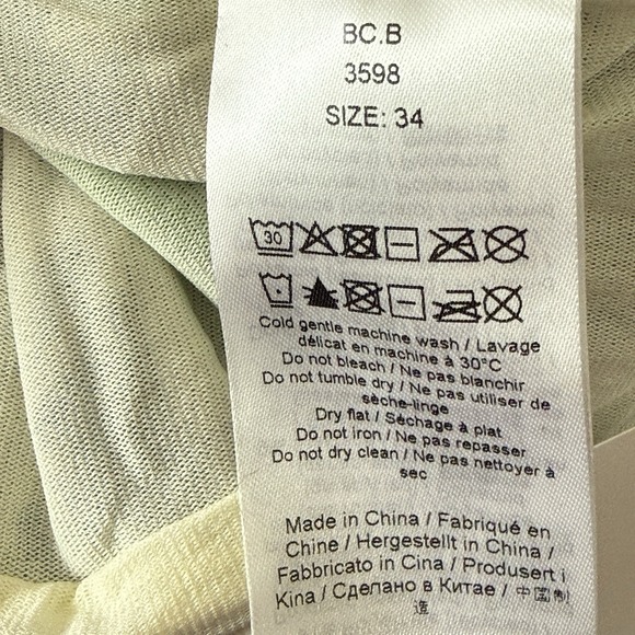 NWT Ganni Womens Short Sleeve Floral Ruched Mini Dress Size Sz34 (2) - Picture 7 of 8